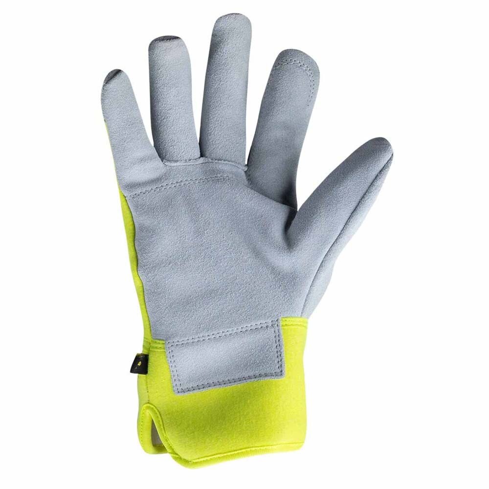 HexArmor 5039-XL (10) SteelLeather IX Cut-Resistant Leather Work Gloves, ANSI A8, Hi-Vis Back - 2