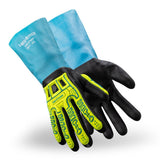 HexArmor 7071-XS Cut Resistant Nitrile Chemical Glove with Impact Protection, Size XS