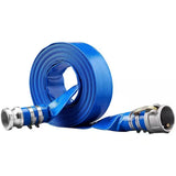 Hoffmeyer H3246-PDB2X50CXE 2" x 50 ft. PVC Lay Flat Discharge Hose with Camlocks