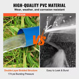 Hoffmeyer H3246-PDB2X50CXE 2" x 50 ft. PVC Lay Flat Discharge Hose with Camlocks - 3