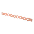 HoldRite 100-18 20 in. Copper-Bonded Flat Bracket for 1/2 in. Copper Tubing