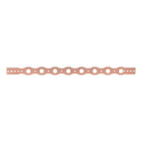 HoldRite 100-18 20 in. Copper-Bonded Flat Bracket for 1/2 in. Copper Tubing - 2