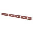 HoldRite 101-18 1-1/4 in. x 20 in. Copper Bonded Flat Bracket for 1/2 in. Copper Pipe
