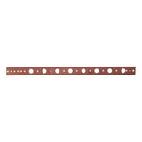 HoldRite 101-18 1-1/4 in. x 20 in. Copper Bonded Flat Bracket for 1/2 in. Copper Pipe - 3