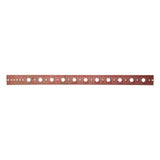 HoldRite 101-26 26 in Flat Copper-Bonded Bracket for 1/2 in Copper Tubing - 3