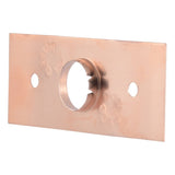 HoldRite 101-F 3 in. x 1-1/4 in. Copper-Bonded Floor Plate for 1/2 in. Copper Tubing