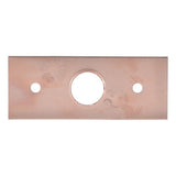 HoldRite 101-F 3 in. x 1-1/4 in. Copper-Bonded Floor Plate for 1/2 in. Copper Tubing - 2