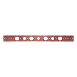 HoldRite 102-18 20 in. Copper-Bonded Flat Bracket for 3/4 in. or 1 in. Copper Pipe - 2