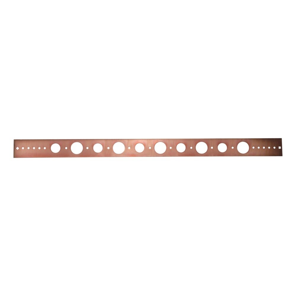 HoldRite 102-26 26 in Copper-Bonded Flat Pipe Support Bracket - 2