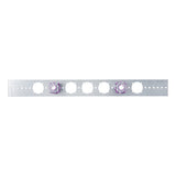 HoldRite 103-18-701 20 in. Galvanized Bracket with 1/2 in. Stub Out Clamps (50 Brackets 100 Clamps) - 3