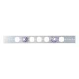 HoldRite 103-18-701 20 in. Galvanized Bracket with 1/2 in. Stub Out Clamps (50 Brackets 100 Clamps) - 3