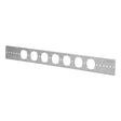 HoldRite 103-18 20 in. PEXRite Flat Galvanized Bracket with 1-3/8 in. Keyed Holes