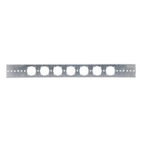 HoldRite 103-18 20 in. PEXRite Flat Galvanized Bracket with 1-3/8 in. Keyed Holes - 3