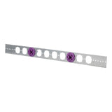 HoldRite 103-26-701 1/2 in. x 26 in. Galvanized Stub Bracket and Clamps (50 Brackets/100 Clamps)