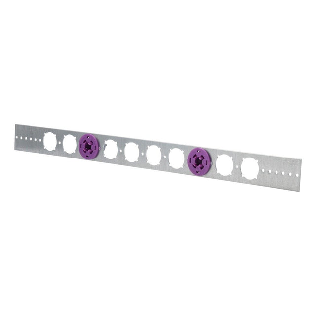 HoldRite 103-26-701 1/2 in. x 26 in. Galvanized Stub Bracket and Clamps (50 Brackets/100 Clamps)