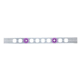 HoldRite 103-26-701 1/2 in. x 26 in. Galvanized Stub Bracket and Clamps (50 Brackets/100 Clamps) - 3
