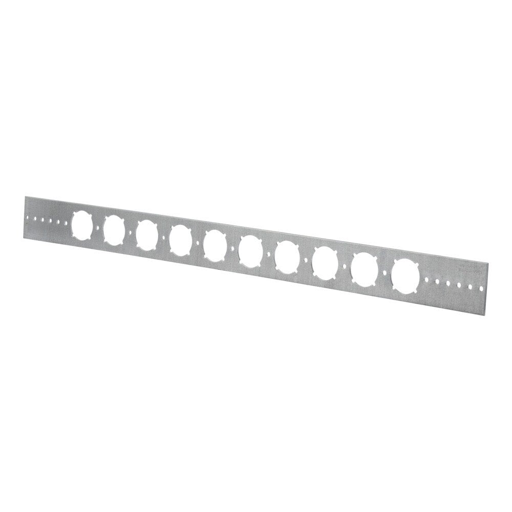HoldRite 103-26 26 in. Flat Galvanized Bracket with 1-3/8 in. Keyed Holes