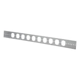 HoldRite 103-26 26 in. Flat Galvanized Bracket with 1-3/8 in. Keyed Holes