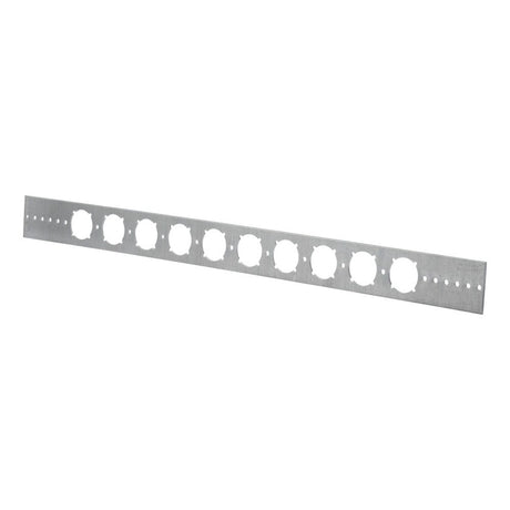 HoldRite 103-26 26 in. Flat Galvanized Bracket with 1-3/8 in. Keyed Holes