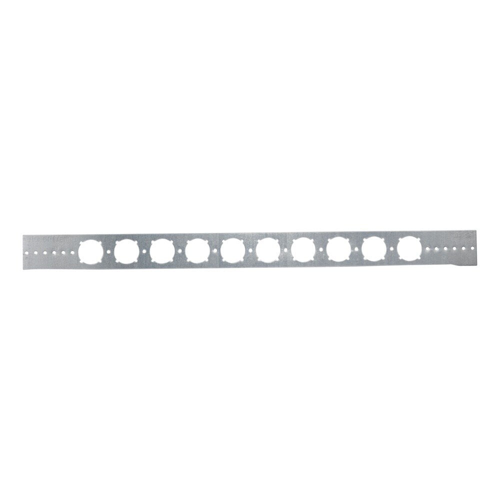 HoldRite 103-26 26 in. Flat Galvanized Bracket with 1-3/8 in. Keyed Holes - 3