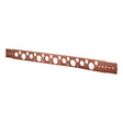 HoldRite 108-26 26 in. Copper-Bonded Flat Bracket with Extruded Holes for Copper Pipe