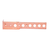 HoldRite 109-A-9 9-1/2 in Copper Bonded 90 Degree L Bracket for 1/2 in CTS Toilet Supply - 3