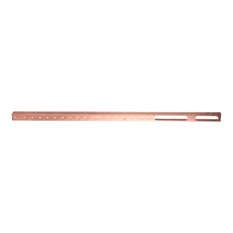 HoldRite 114-C-EXT 27 in x 1 in Copper Bonded Carrier Bracket Extension for Flush Valve Stub Out