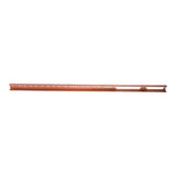 HoldRite 114-C-EXT 27 in x 1 in Copper Bonded Carrier Bracket Extension for Flush Valve Stub Out - 2
