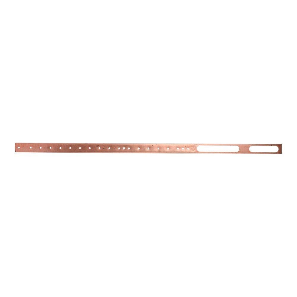 HoldRite 114-C-EXT 27 in x 1 in Copper Bonded Carrier Bracket Extension for Flush Valve Stub Out - 3