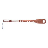 HoldRite 114-COH 1 in. Copper-Bonded Hinged Offset Carrier Bracket 23-1/4 in. x 2-1/2 in. - 3