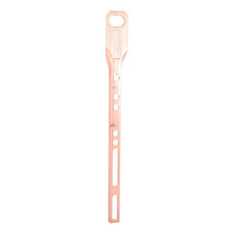 HoldRite 114-CO 1 in. x 23.25 in. Copper-Bonded Offset Carrier Bracket for Flush Valve Stub Out