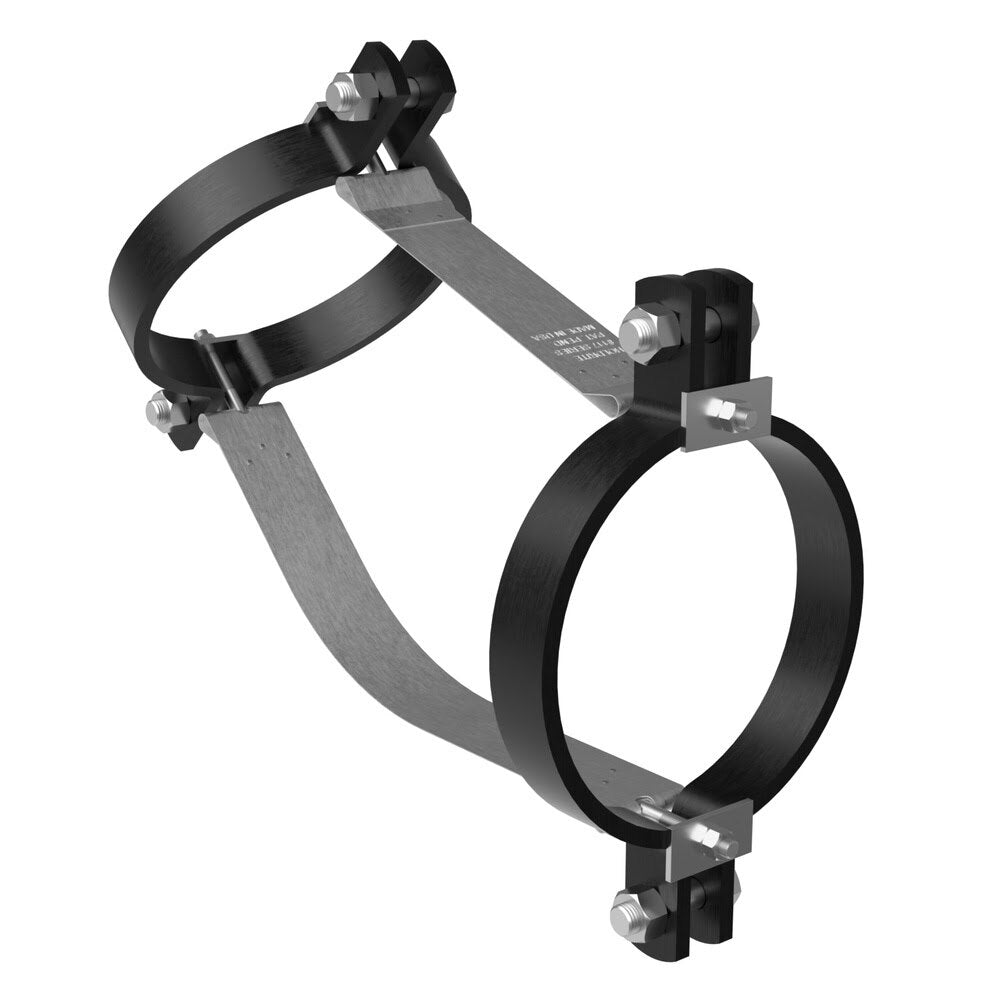 HoldRite 117-10L 10 in. No-Hub 45 Degree Bend Restraint for Plumbing