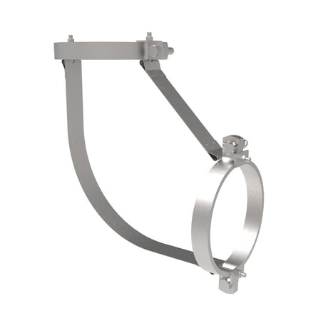 HoldRite 117-12K-G 12 in Galvanized No-Hub Short Sweep 90 Degree Bend Fitting Restraint Kit