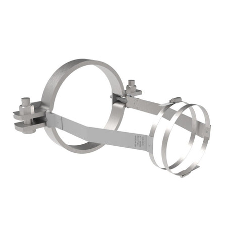 HoldRite 117-12x4R-G 12 in. x 4 in. Galvanized Short Reducer No-Hub Fitting Restraint