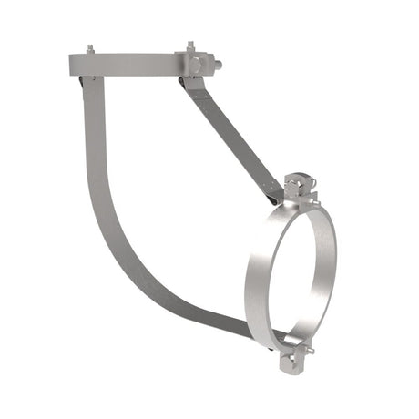 HoldRite 117-15K-G 15 in. Galvanized No-Hub Short Sweep 90 Degree Bend Restraint