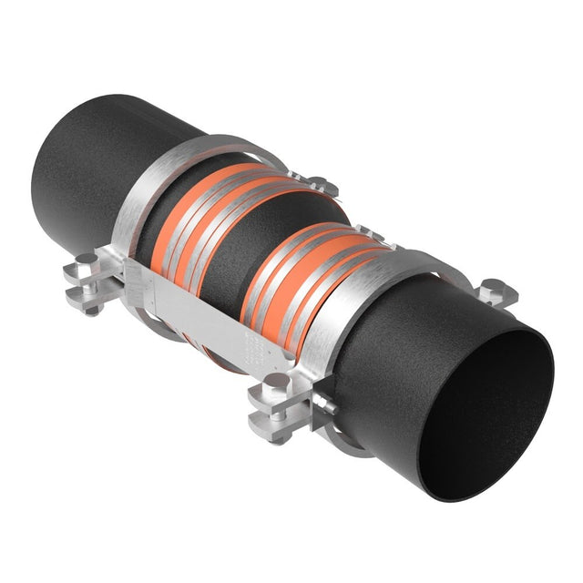 HoldRite 117-15x10R-G 15 in x 10 in Galvanized Short Reducer No-Hub Fitting Restraint