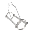 HoldRite 117-15x6WR-G 15 in. x 6 in. No-Hub Wye Restraint with Galvanized Strap