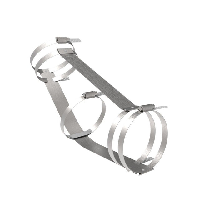 HoldRite 117-5L 5 in. No-Hub Bend Restraint for Cast Iron DWV Pipe