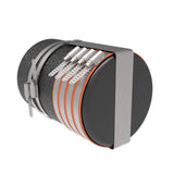HoldRite 117-6BP 6 in No-Hub Blind Plug Restraint for Cast Iron DWV Installations - 2