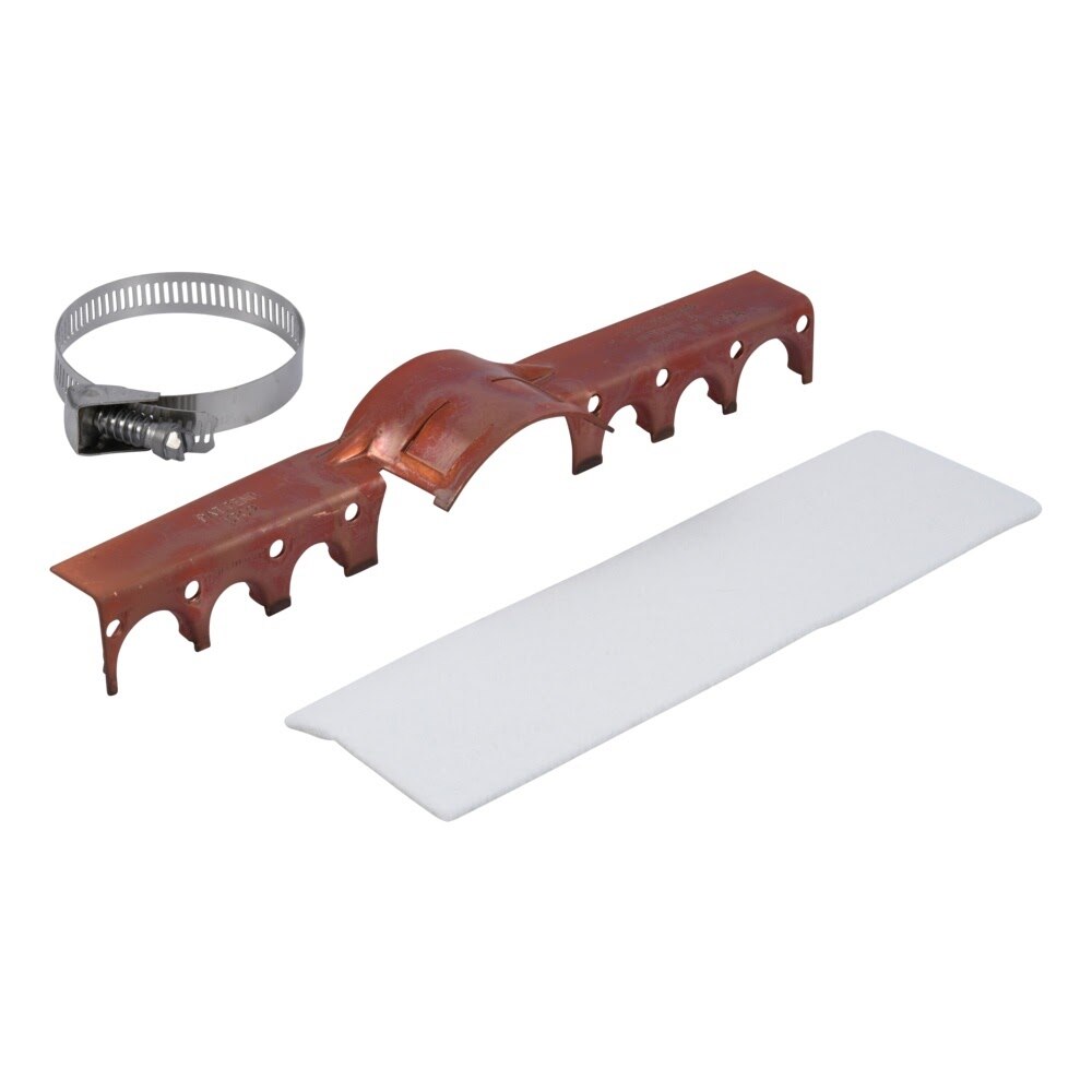 HoldRite 118-T-8 Copper-Bonded Pipe Support Bracket Kit for 1/2 in and 3/4 in CTS Pipe - 2