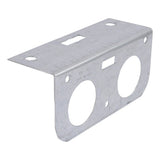 HoldRite 121-DS Galvanized Steel Dual Pipe Bracket for Copper PEX and CPVC Tubing - 2