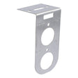 HoldRite 121-L 2-1/2 in. x 5 in. Galvanized Steel 2-Line Pipe Support Bracket