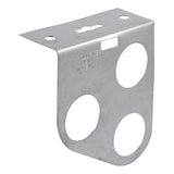 HoldRite 121-O Galvanized Steel Triple Pipe Bracket 4-1/2 in. x 4 in. x 1-1/2 in. - 2