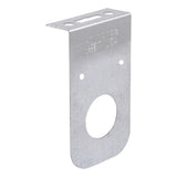 HoldRite 121-RLS Galvanized Steel Pipe Support Bracket for One Copper PEX or CPVC Tube 4.53 in x 2.62 in x 1 in