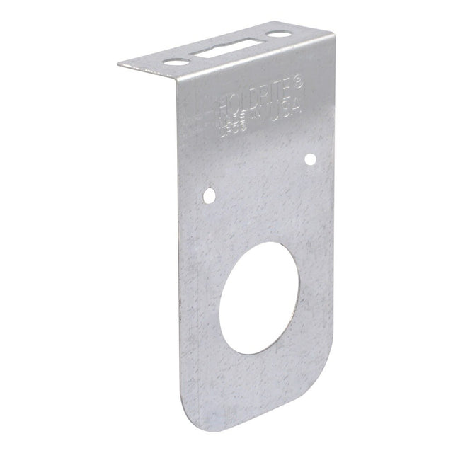 HoldRite 121-RLS Galvanized Steel Pipe Support Bracket for One Copper PEX or CPVC Tube 4.53 in x 2.62 in x 1 in