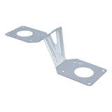 HoldRite 125-D Galvanized Steel Concrete Insert Bracket for Parallel Pipe Support 9-5/8 in. x 5 in.
