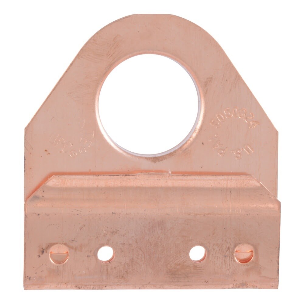 HoldRite 131 3/4 in. Solid Copper Pipe Support Clip - 2