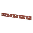 HoldRite 150-20 20 in. Copper-Bonded Flat Bracket for 1/2 in. or 3/4 in. Pipe