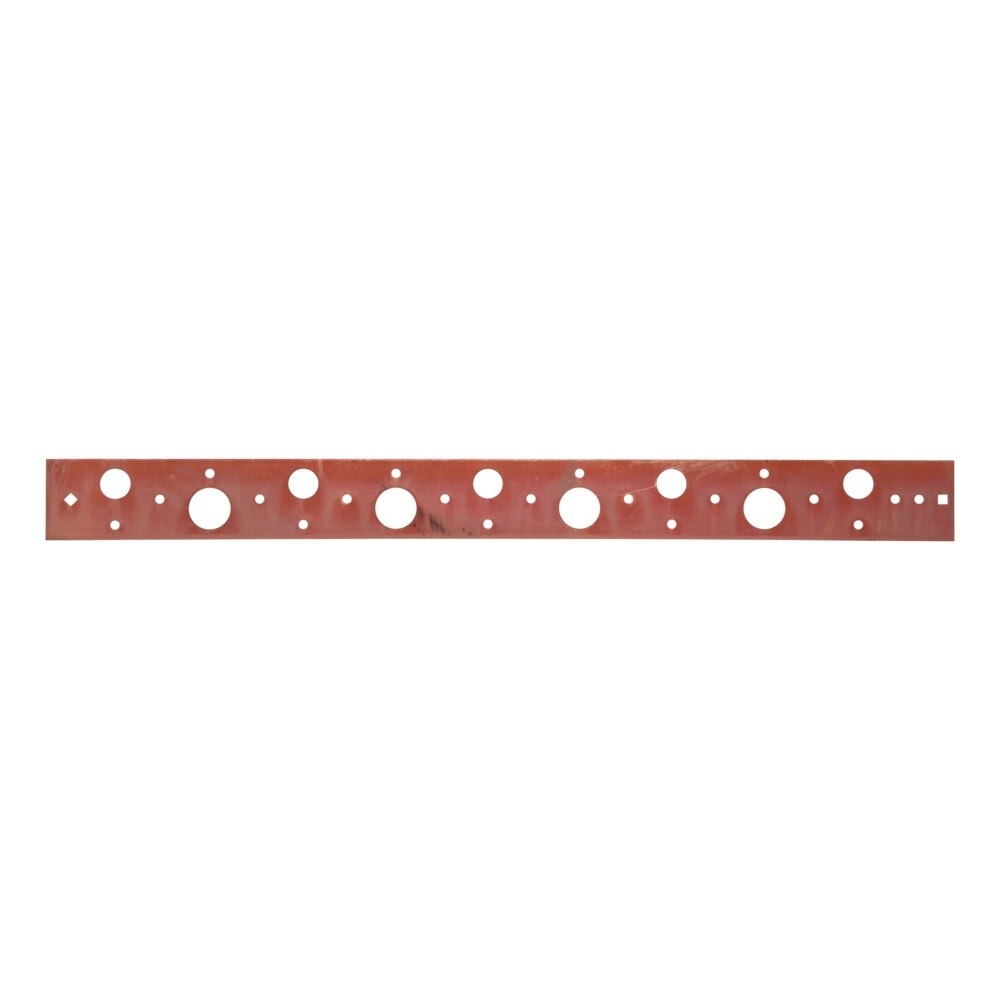HoldRite 150-20 20 in. Copper-Bonded Flat Bracket for 1/2 in. or 3/4 in. Pipe - 2