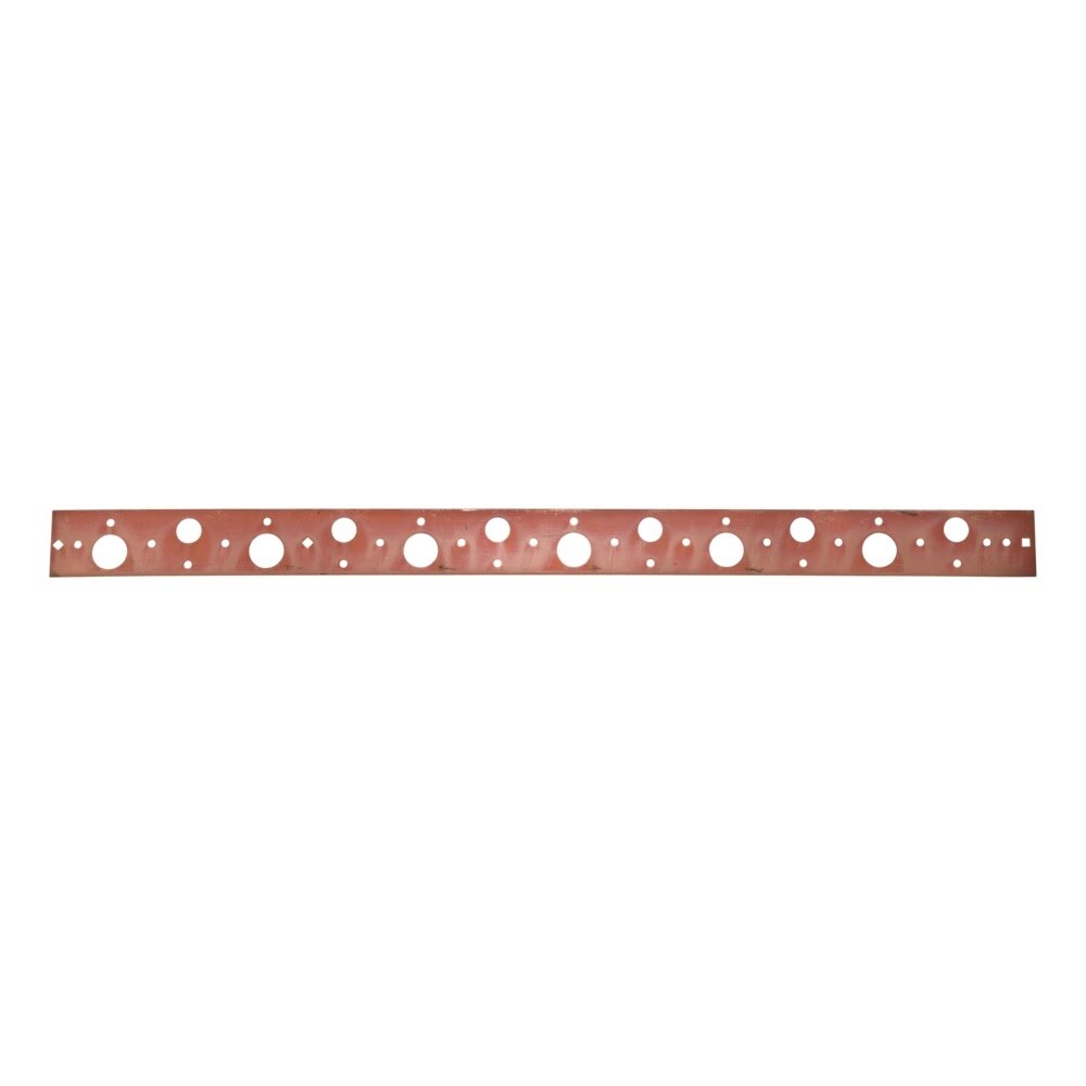 HoldRite 150-26 26 in Copper Bonded Flat Bracket for 1/2 in or 3/4 in Pipe - 2